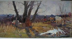 Fake of Stozharov's painting # 40