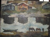 Fake of Stozharov's painting # 66