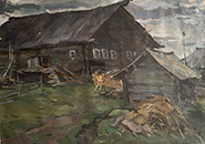 Fake of Stozharov's painting # 84